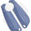 Flytanium Custom CRKT Minimalist Flex Scales - Blue Micarta