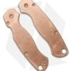 Flytanium Classic Copper Scales For Spyderco Paramilitary 2 Knife - Antique SW