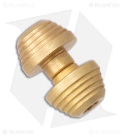 Flytanium Custom Titanium Thumb Stud For Demko AD20.5 Knife (Gold)