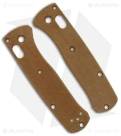 Flytanium Classic G-10 Scales For Benchmade Mini Bugout Knife - Tan