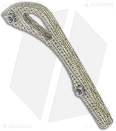 Flytanium Green Canvas Micarta Bugout Backspacer For Benchmade Bugout - Image 2