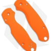Flytanium Lotus Orange G-10 Scales For Spyderco Paramilitary 3 Knife