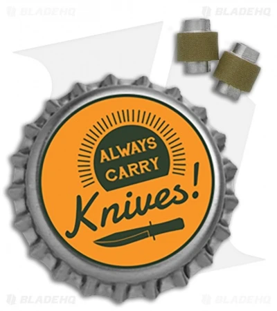 Flytanium OD Green G-10 Barrel Spacer Set For Benchmade Bugout Knife - Image 2