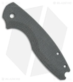 Flytanium Pilar III Black Canvas Micarta Scales