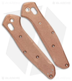 Flytanium Radar Handle Scales For Benchmade 940 Osborne Knives - SW Copper