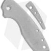 Flytanium Custom Titanium Scale Kit For CRKT Pilar Large - Stonewash