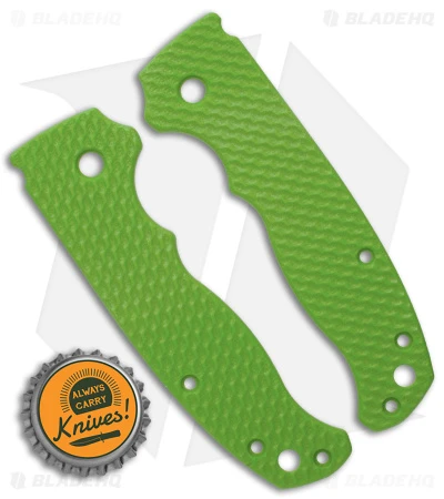 Flytanium Custom Wavelength Green G-10 Scales For Demko AD 20.5 Knife - Image 3