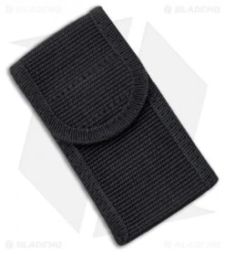Tallen 4" Folding Knife Belt Sheath Black Cordura (SH256)