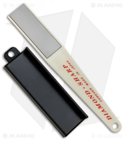 Forever 6.75" Diamond Sharp Knife Sharpener W/ Sharpening Stand