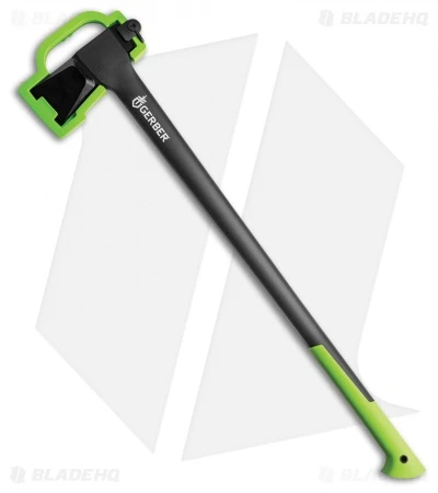 Gerber 36" Power Splitting Axe Black/Green Glass Filled Nylon (31-003636) - Image 2
