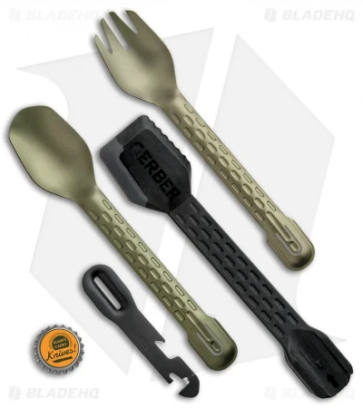 Gerber ComplEAT All-In-One Cooking & Eating Tool (Flat Sage) 31-003467 - Image 12