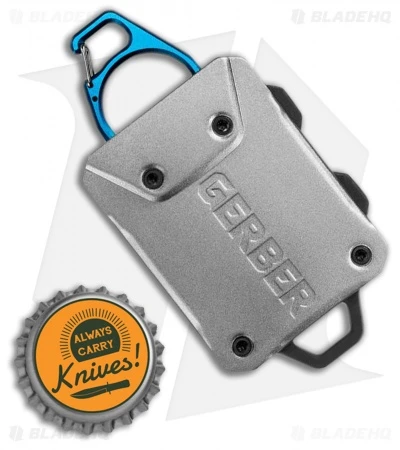 Gerber Defender Large Rail Mount Fishing Tether Gray/Blue 31-003595 - Image 4