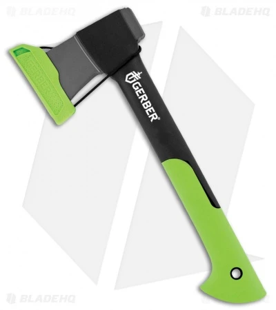 Gerber 14" Hatchet Compact Axe Black/Green GFN (31-002647) - Image 2