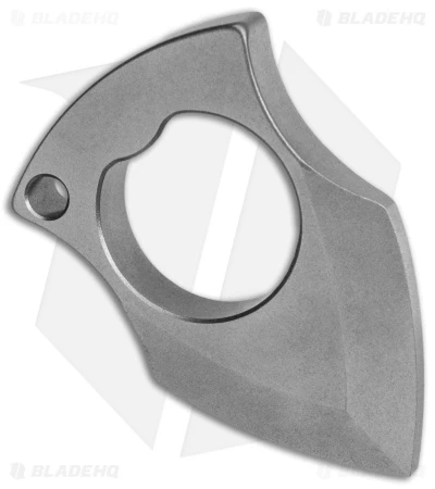 Gish Steelworks Fang Lite Nuck Keychain Defense Tool (ZirBlasted Titanium) - Image 2