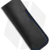 Greg Stevens Design Leather Sleeve For Slipjoint Folder Black/Blue