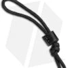 Greg Stevens Design Leather Zipper Pull Lanyard - Black