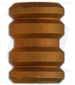 Grumpy's EDC Bronze Tank Bead - Blasted Finish