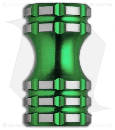 Grumpy's EDC Titanium Hustle Bead - Toxic Green