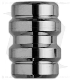 Grumpy's EDC Titanium Keg Bead - Polished Finish