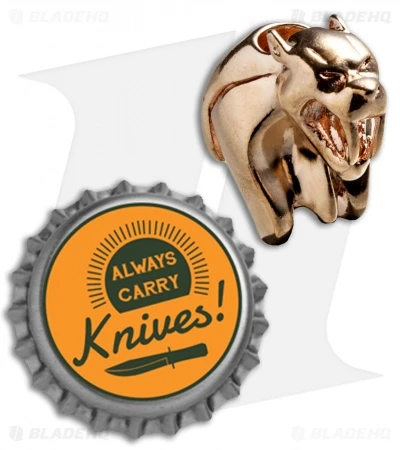 HEAdesigns Sabertooth Lanyard Bead - Copper - Image 3