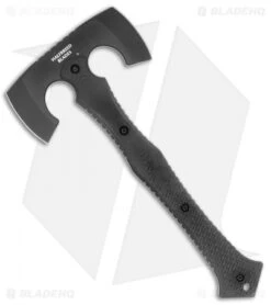 Halfbreed Blades Compact Battle Axe Black G-10 (12.5" Black)