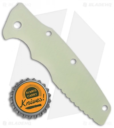 Hinderer Knives 3.5" Eklipse G-10 Scale (Translucent Green) - Image 2