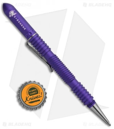 Hinderer Knives Aluminum Extreme Duty Modular Pen Spiral (Matte Purple) - Image 3
