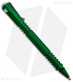 Hinderer Knives Aluminum Investigator Pen (Matte Emerald Green)