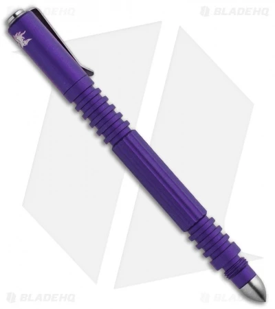 Hinderer Knives Aluminum Investigator Pen (Matte Purple)