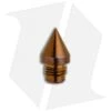 Hinderer Knives Investigator Pen Attachment Warhead End - Ti Bronze