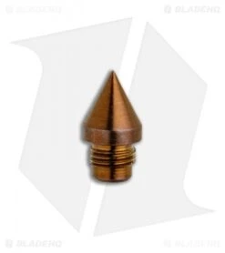 Hinderer Knives Investigator Pen Attachment Warhead End - Ti Bronze