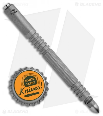 Hinderer Knives Stainless Steel Investigator Pen (Working Finish) - Image 3