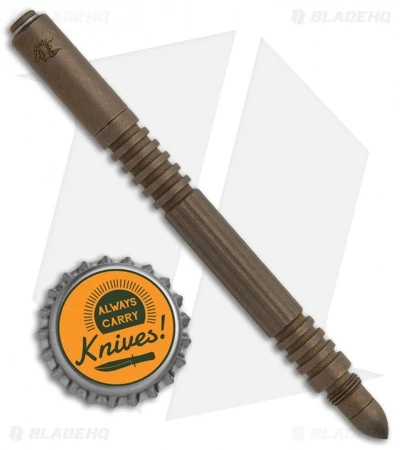 Hinderer Knives Titanium Investigator Pen (Battle Bronze) - Image 3