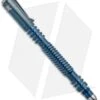 Hinderer Knives Spiral Investigator Pen Titanium (Blue) Silver Cap