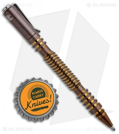Hinderer Knives Spiral Investigator Pen Ti (Bronze) - Image 3
