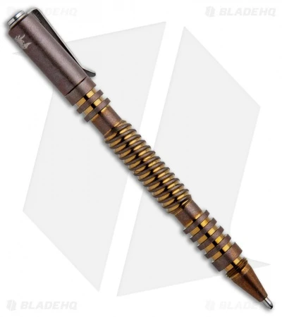 Hinderer Knives Spiral Investigator Pen Ti (Bronze)