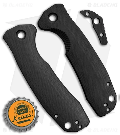 Honey Badger Knives Large Handle Set Black G-10 - Image 2