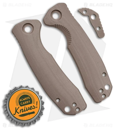 Honey Badger Knives Small Handle Set Desert Tan G-10 - Image 2