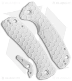 Honey Badger Knives Medium Handle Set White FRN