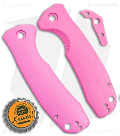 Honey Badger Knives Large Handle Set Pink G-10 - Image 2