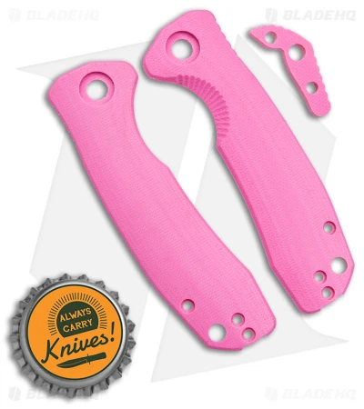Honey Badger Knives Small Handle Set Pink G-10 - Image 2