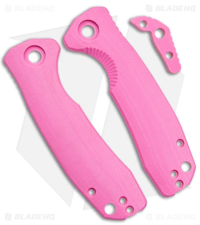 Honey Badger Knives Small Handle Set Pink G-10