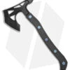 Jake Hoback Knives Ps2 Axe Carbon Fiber W/ Kydex Sheath (Blue Bolts + Black SW)