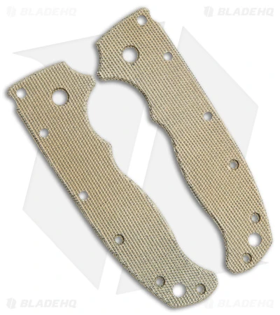 Karbadize Demko AD 20.5 OD Green Canvas Replacement Scales