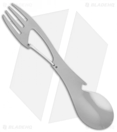 Kershaw Ration XL Stainless Steel Spork Multi-Tool (Bead Blast) 1145X - Image 2