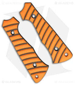 Kilroy's Workshop Mini-Hawk Orange/Black G-10 Scales