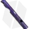 Kizer Siren 1 EDC Whistle Bottle Opener Keychain - Purple Sculpted Ti