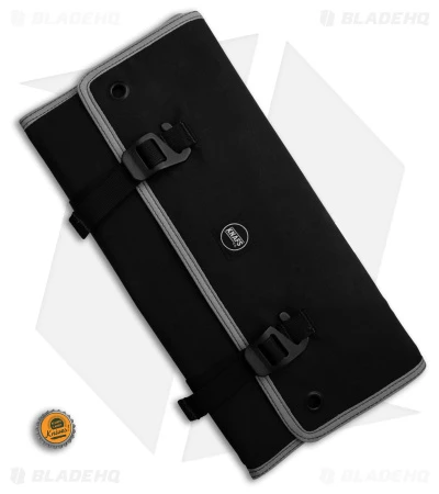 KNAFS Burrito Grande EDC Storage Roll Carry Case - Black Waxed Canvas - Image 4