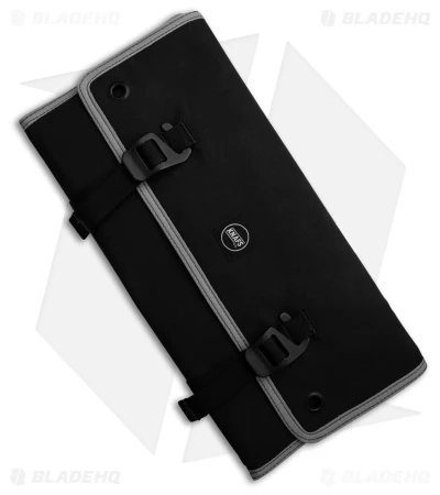 KNAFS Burrito Grande EDC Storage Roll Carry Case - Black Waxed Canvas