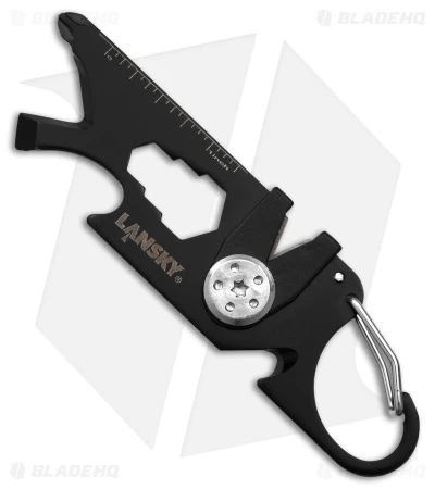 Lansky Roadie 8-In-1 Keychain Multi Tool - Black